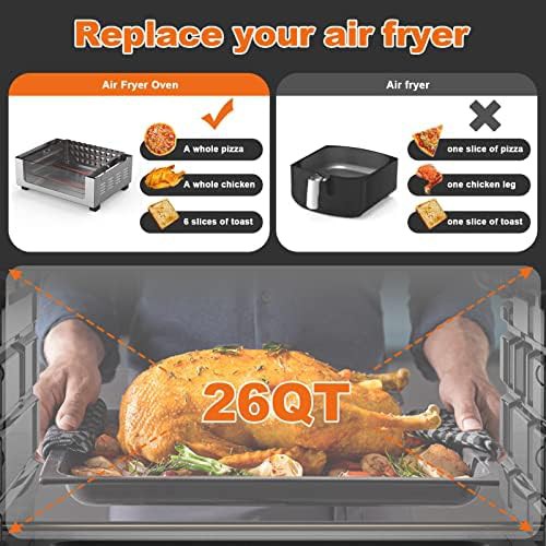 Large capacity convection toaster oven 26 qt — photo 5