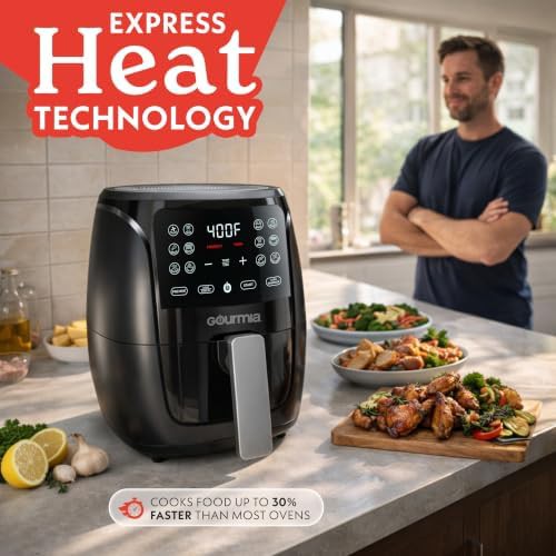 Black basket air fryer four quart — photo 5