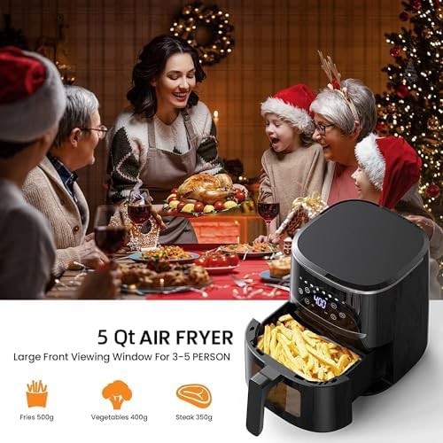 Digital fryer oven with visible window — photo 4