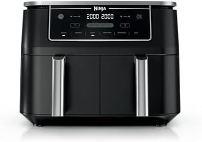 Black DualZone Air Fryer 10 Quart