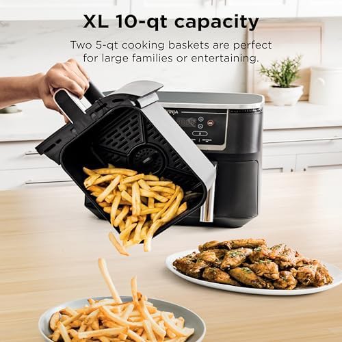 Black DualZone Air Fryer 10 Quart — photo 3