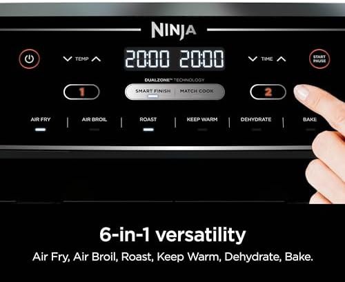 Black DualZone Air Fryer 10 Quart — photo 4