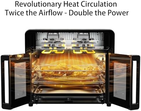 Dual zone French door toaster oven — photo 3