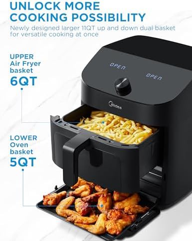 Dual basket smart wifi air fryer — photo 3