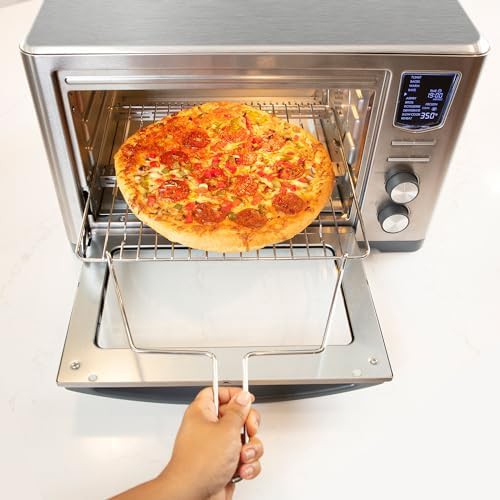 Stainless steel rotisserie toaster oven combo — photo 5