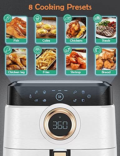 White touchscreen large oven fryer — photo 4