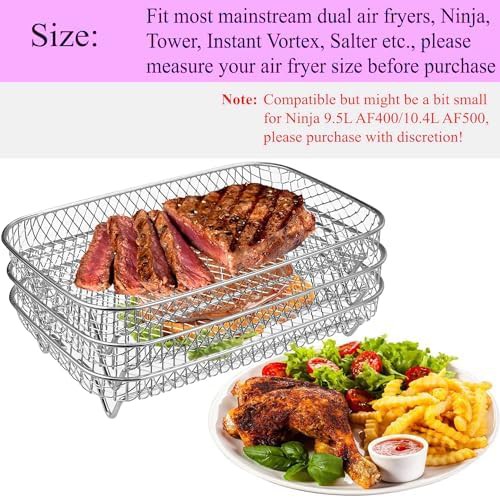 Three layer stainless steel rack set — photo 5