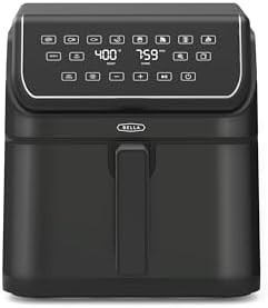 Black eight quart digital turbocrisp fryer
