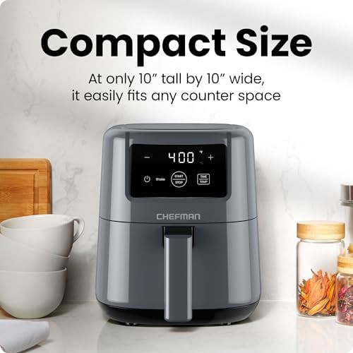Grey two quart mini air fryer — photo 4
