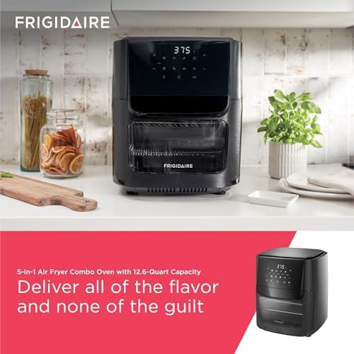 Black five-in-one air fryer oven — photo 3