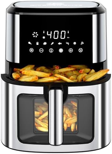 Stainless steel 8.5 qt digital fryer