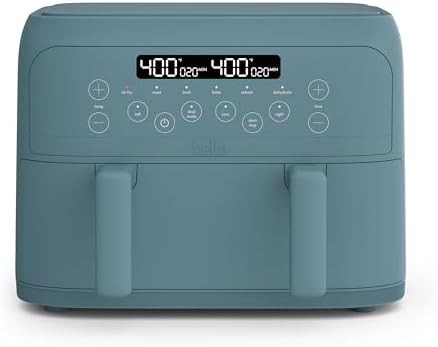 Surf blue four quart dual basket fryer