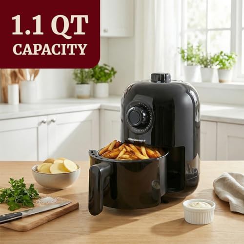 Mini One Quart Personal Basket Air Fryer — photo 5