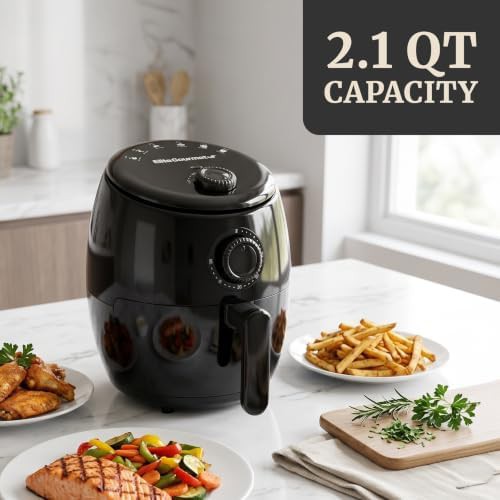 Compact Two Quart Personal Basket Air Fryer — photo 4