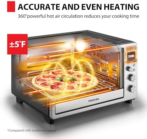 Large Stainless Steel ChefFry Toaster Oven Combo — photo 4