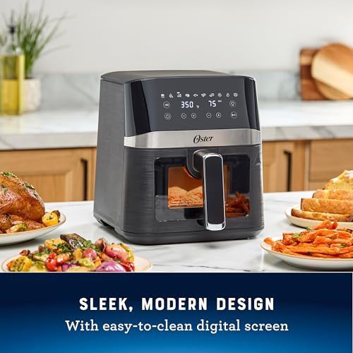 Oster compact 4-quart air fryer with window — photo 4