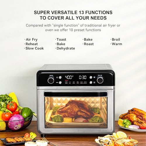 Chrome Karida 27.5qt toaster oven combo — photo 5