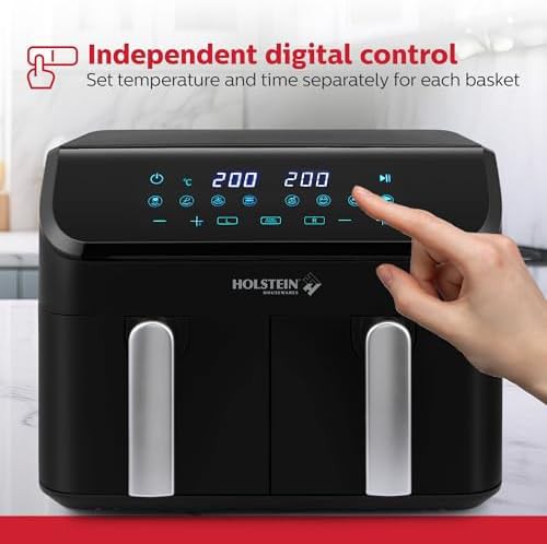 Dual basket ten quart digital air fryer — photo 3