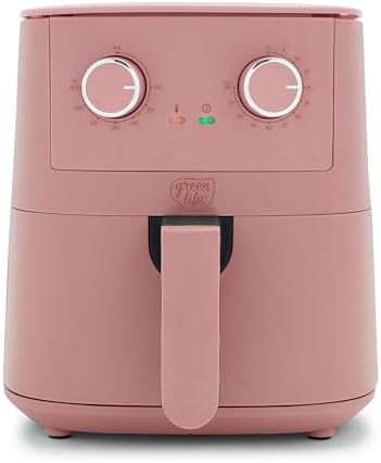 Pink Mechanical Basket Air Fryer