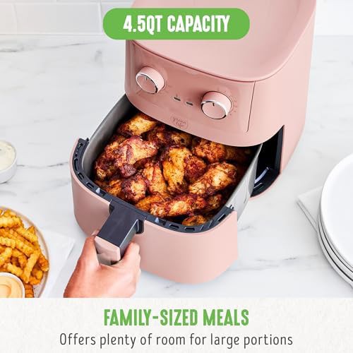 Pink Mechanical Basket Air Fryer — photo 4