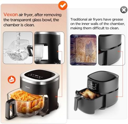 Glass pot air fryer and roaster — photo 4