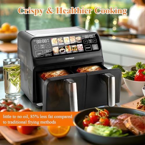 Dual basket eight quart air fryer — photo 3
