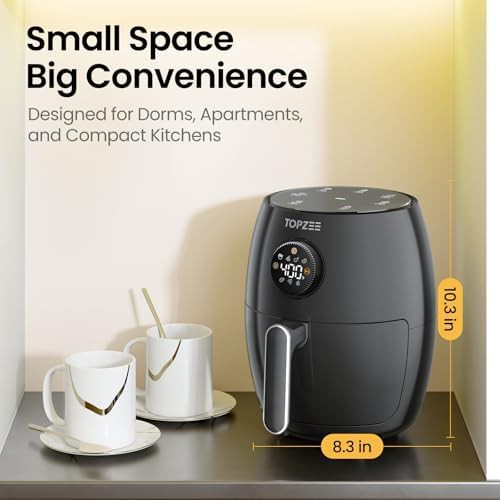 Compact white fryer for small spaces — photo 5