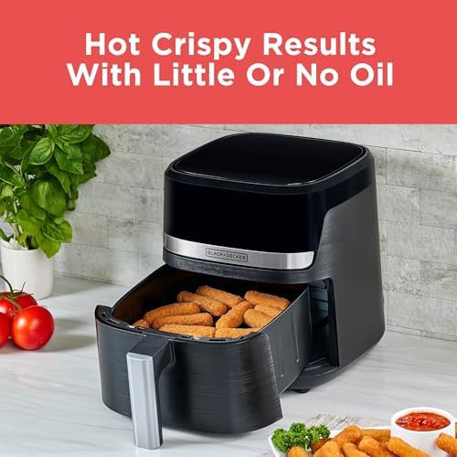 Black Decker Purify 4QT digital air fryer — photo 3