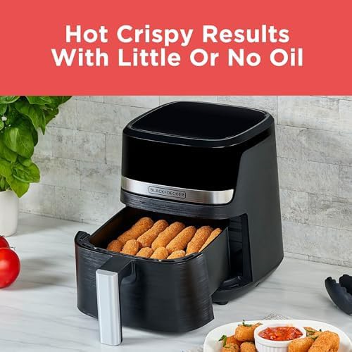 Black Decker Purifry 2QT digital air fryer — photo 3
