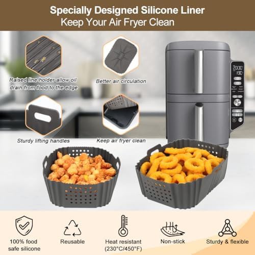 Silicone liners for double stack fryers — photo 3