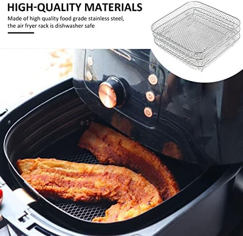 Square stainless steel dehydrator racks — photo 4