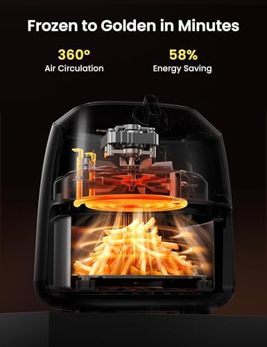 Black mini compact basket air fryer — photo 4