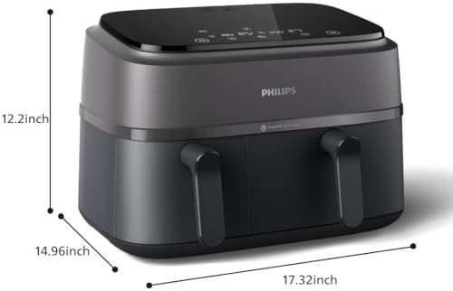 Dual basket large family air fryer — photo 3