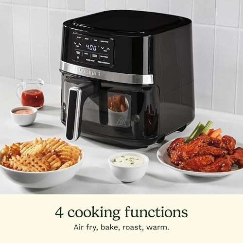 Stainless steel and black 4.5 quart basket fryer — photo 3