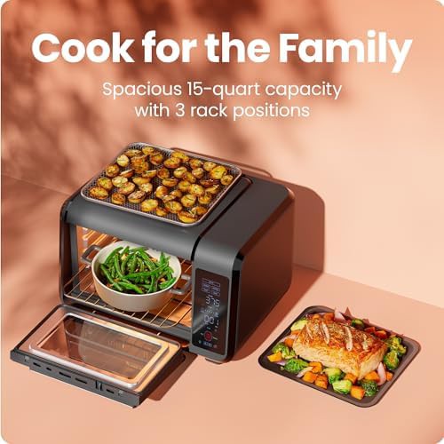 Four slice toaster oven air fryer combo — photo 4