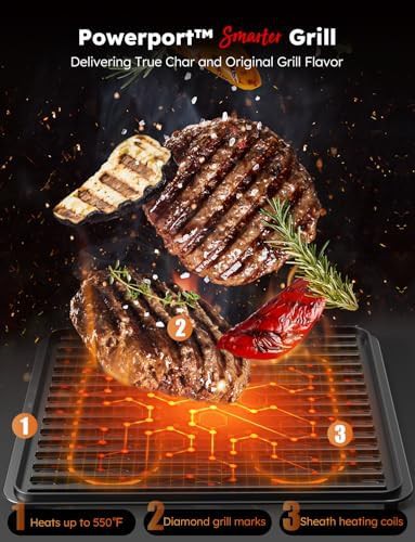 Stainless Steel Air Fryer Oven with Grill — photo 3