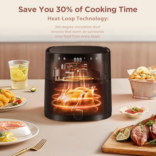 Family size air fryer with easy view window — photo 3
