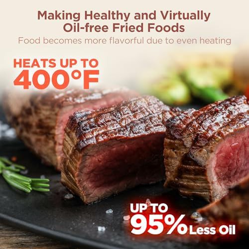 Family size air fryer with easy view window — photo 4
