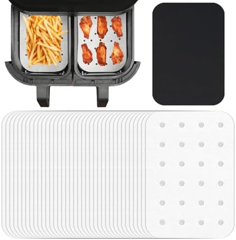 Parchment Paper Liners for Dual Baskets