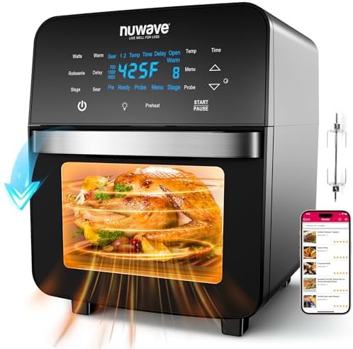 Large Toaster Oven Air Fryer with Rotisserie