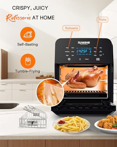 Large Toaster Oven Air Fryer with Rotisserie — photo 5