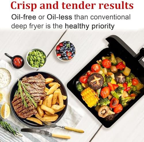 Touchscreen air fryer with 12 presets — photo 5