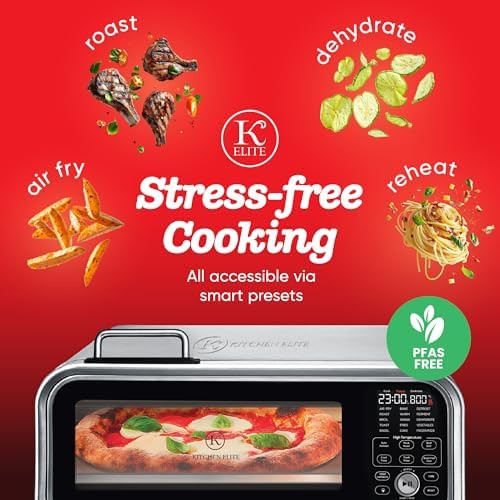 Stainless steel digital toaster oven and air fryer — photo 5