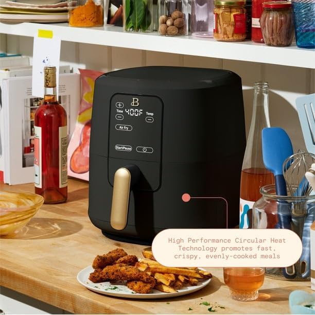 Black turbocrisp six quart basket air fryer — photo 5