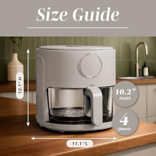Glass basket four quart air fryer — photo 3