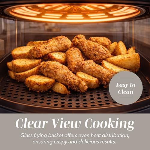 Glass basket four quart air fryer — photo 4