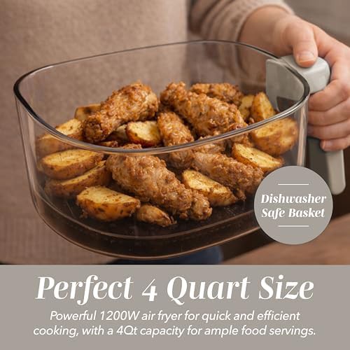 Glass basket four quart air fryer — photo 5
