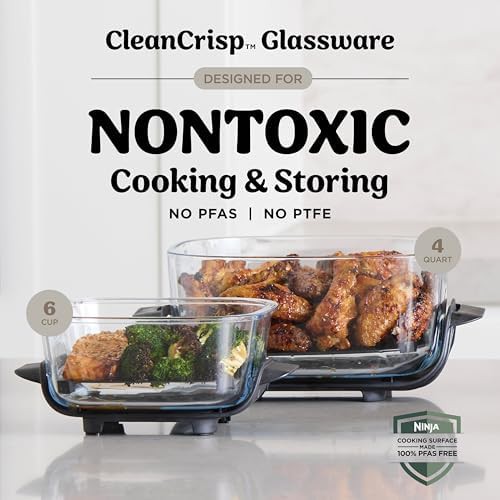 Stone Grey Glass Four Quart Air Fryer — photo 4