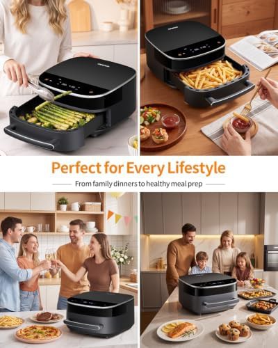 Large Family Size No Flip Air Fryer — photo 5