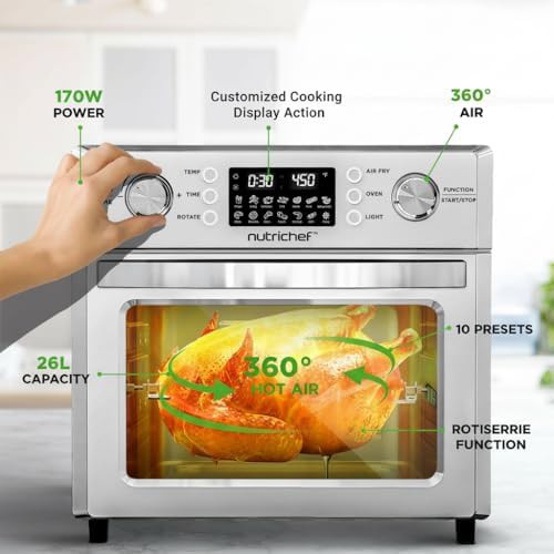 Large stainless steel convection toaster oven — photo 3